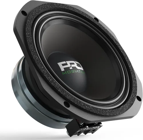 Miniatura 9 de PRO834MB - Altavoz – Cesta de aluminio de bajo medio de 8 pulgadas, 1200 W máximo, 600 W RMS, 4 ohmios – Altavoces de puerta de audio de alta