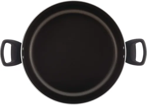 Miniatura 2 de Farberware - Olla de cocina antiadherente con tapa, 10.5 cuartos de galón - Negro