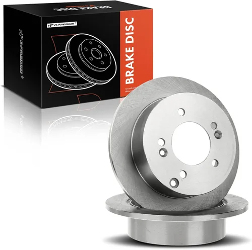 Miniatura 8 de A-Premium Rotores de freno de disco sólido trasero de 10.31 pulgadas (10.315 in) compatibles con modelos seleccionados de Hyundai y Kia - Sonata