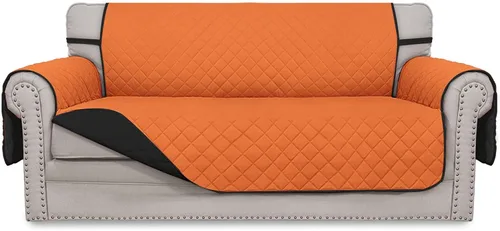 Miniatura 127 de Easy-Going - Funda para sofá, futón y sillón sin reposabrazos, reversible, resistente al agua, para mascotas y niños (azul oscuro/azul claro)