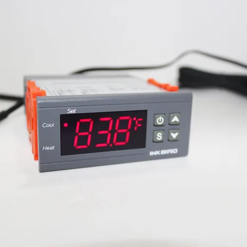 Miniatura 3 de Inkbird ITC-1000F Controlador de temperatura de 2 etapas Modos de enfriamiento y calefacción Celsius y Fahrenheit