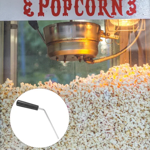 Miniatura 7 de PRETYZOOM Accesorios de mango de olla para máquinas comerciales de palomitas de maíz piezas de repuesto con mango de hervidor de agua, tapa superior