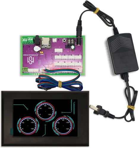 Miniatura 9 de Escape Room Prop 4.3 pulgadas 7 pulgadas pantalla táctil con controlador programable y altavoz para juego de sala de salida