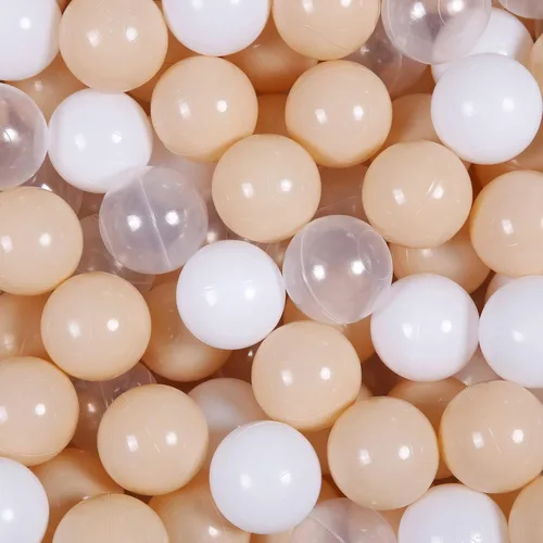Miniatura 12 de Bolas de pozo de bolas Realhaha 50 100 200 500 Bolas de juego de plástico para bebés, niñas, niños pequeños, tienda de campaña, piscina, sala