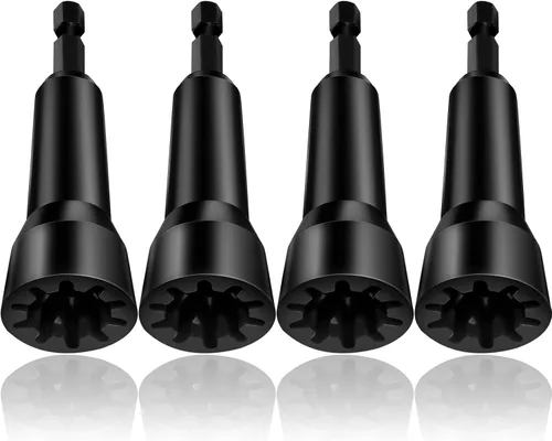 Miniatura 10 de Herramienta de torsión de alambre, conector de enchufe de alambre giratorio, destornillador con mandril de 1/4" para electricistas