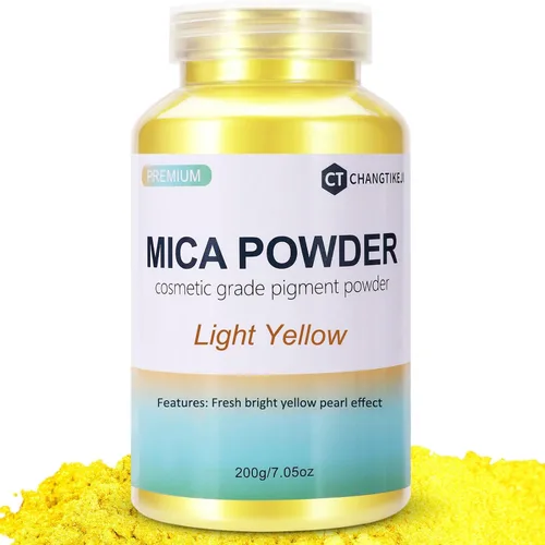 Miniatura 43 de CHANGTIKEJI Polvo de mica – 81 colores – 0.35 oz/botella de pigmento natural en polvo para resina epoxi, fabricación de jabón, fabricación de velas