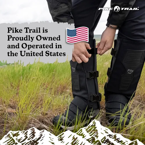 Miniatura 7 de Pike Trail Polainas de pierna de serpiente: protección de alto rendimiento para excursionistas y cazadores - Impermeable, protección contra