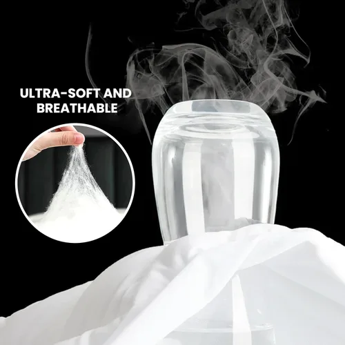 Miniatura 6 de COTTONPASSION - Protector de colchón impermeable de tamaño individual, equipado con funda de colchón elástica con bolsillo profundo, suave