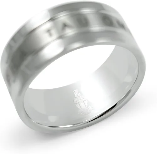 Miniatura 2 de Anillo de tungsteno Omega Alpha Tau estándar de la colegiata