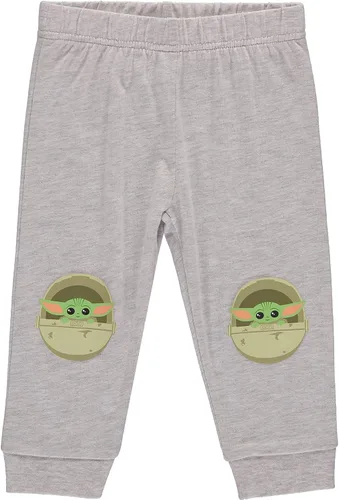 Miniatura 2 de STAR WARS Baby Boys Clothing 3-Piece Set - Baby Bodysuit, Pants, and Vest with Baby Yoda Print Baby Clothes