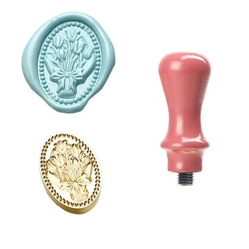 Miniatura 14 de Sello de sello en relieve, diseño de hongos, kit de sello de cera para envolver regalos, invitación de fiesta de boda Hongo en relieve