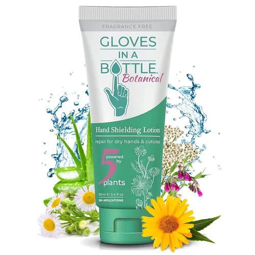 Miniatura 2 de Gloves In A Bottle Loción protectora para piel seca, loción de manos tamaño de viaje, protege y restaura la piel seca y agrietada