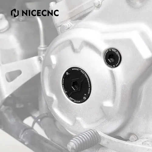 Miniatura 6 de NICECNC Kit de enchufes de motor compatible con Yamaha Raptor 700 2006 2007 2008 2009 2010-2023, 700R 2009-2023, 700R SE 2017-2023, YFZ450R Negro