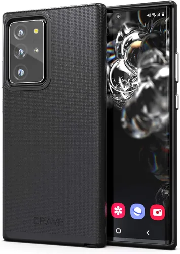 Miniatura 11 de Crave para Galaxy Note 20 Ultra Funda, Funda de Protección a Prueba de Golpes de Doble Capa para Galaxy Note 20 Ultra (17,5 cm) - Berry