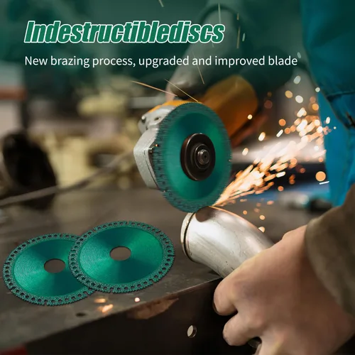 Miniatura 2 de Disco indestructible 2.0: corta todo en segundos, nuevo disco indestructible mejorado para amoladora angular de 7/8 pulgadas, hojas de sierra