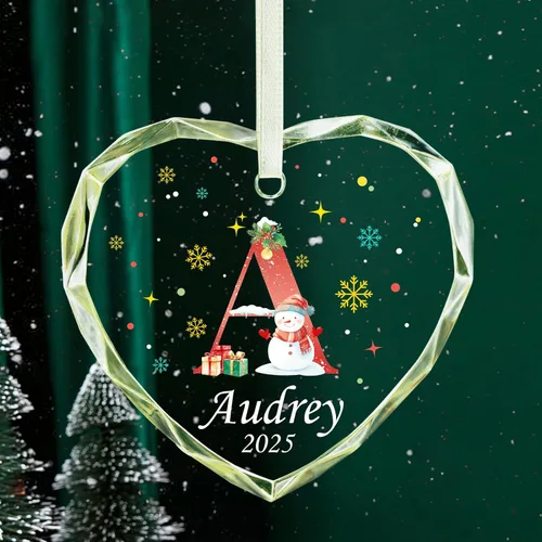 Miniatura 21 de Paquete de 4 adornos de Navidad personalizados 2025 de cerámica personalizada con foto y texto para decoración de árbol de Navidad, primera Navidad