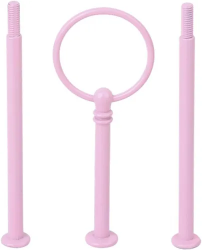 Miniatura 11 de Snadulor - Soporte redondo para tartas de 3 niveles y 13 pulgadas