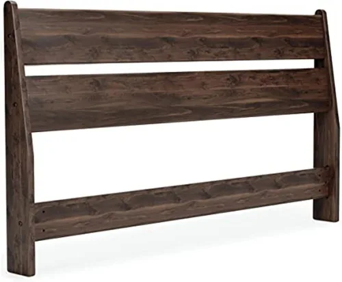 Miniatura 9 de Signature Design by Ashley Socalle Cabecero Moderno de Listones Abiertos Full, Beige Natural Encalar