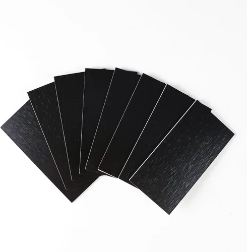 Miniatura 11 de Azulejo Hexagonal Negro de Pelar y Pegar para Salpicaduras, Azulejo de Cocina Autoadhesivo de Nido de Abeja de Aluminio para Pegar en Paredes