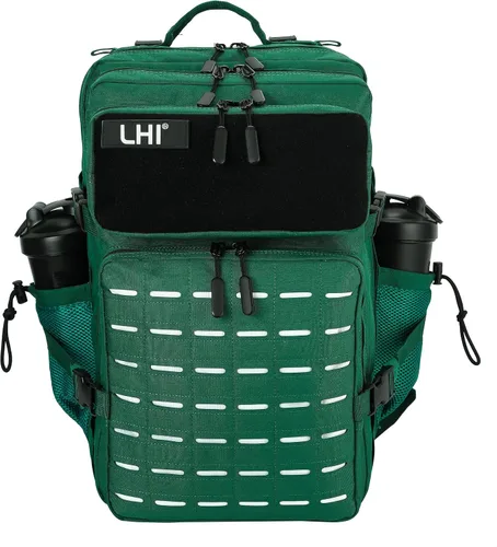 Miniatura 12 de LHI - Mochila táctica militar para hombre, 25/45 L, mochila grande Molle del ejército, mochila de asalto de 3 días, para senderismo