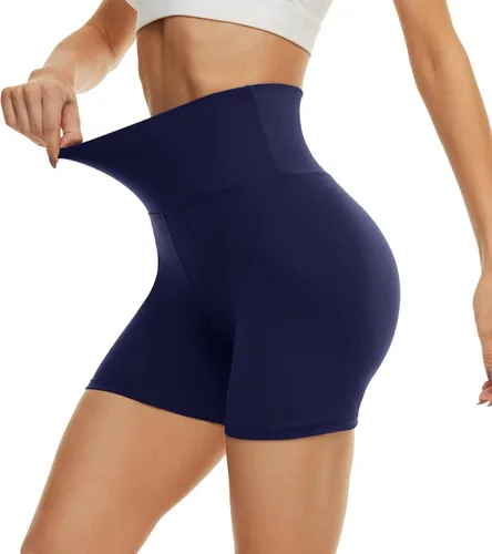 Miniatura 17 de CAMPSNAIL - Pantalones cortos de yoga para mujer, 3"/5"/8" de cintura alta con control de abdomen, pantalones cortos de elastano para voleibol, yoga