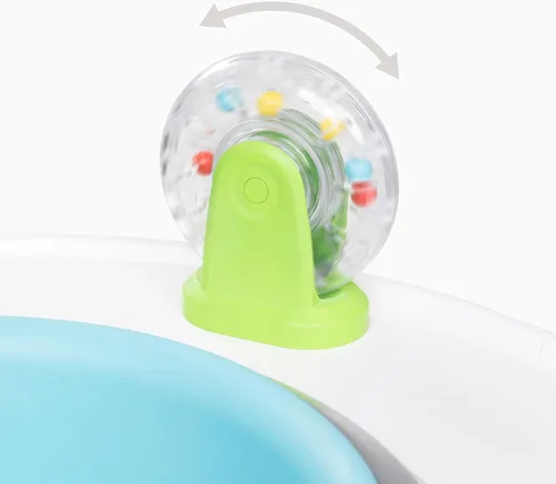 Miniatura 9 de Smart Steps® Explore N’ Play 5 en 1 de asiento de actividad a elevador, Azul Safari Divertido
