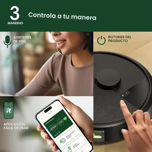 Miniatura 10 de iRobot Roomba 105 Aspiradora robot Vac con base AutoEmpty - Se auto-vacía por 75 días, fácil de usar, potente succión de levantamiento, navegación