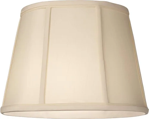 Miniatura 2 de Pantalla ovalada mediana crema de 9 pulgadas de ancho y 6.5 pulgadas de profundidad en la parte superior x 12 pulgadas de ancho y 8 pulgadas