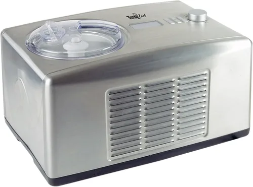 Total Chef - Máquina automática de helados, compresor integrado 2 en 1 para yogur helado, gelato y sorbete, Nieve golosinas, sin sal ni