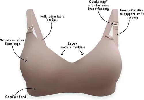 Miniatura 8 de Playtex Espuma moldeadora de maternidad y lactancia para mujer sin alambres Us3015