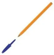 Miniatura 3 de Bic Orange Original - Bolígrafos finos de escritura con tinta de larga duración, punta fina (0.031 in), color azul, paquete de 20