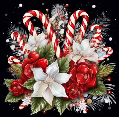 Miniatura 7 de VONBOR Kit de pintura de diamante de muñeco de nieve para adultos y niños principiantes, arte de diamantes de Navidad para adultos, taladro redondo