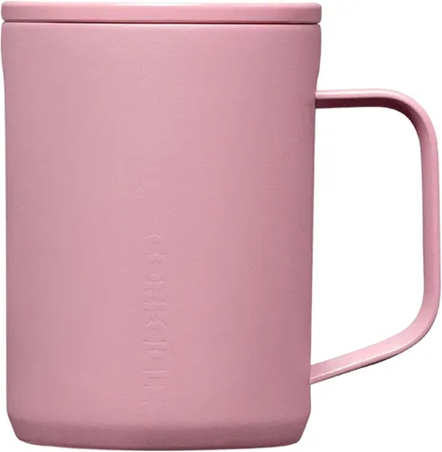 Miniatura 23 de Corkcicle Taza de Café Clásica - Acero Inoxidable con Triple Aislamiento para Viajes - Tapa a Prueba de Roturas - Mantiene la Bebida Caliente por