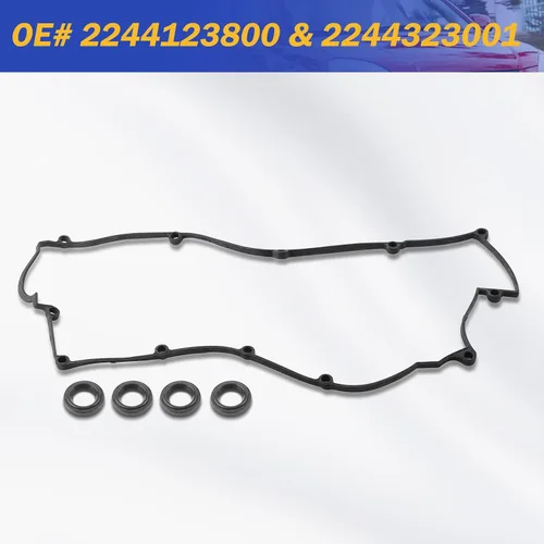 Miniatura 6 de X4XZ Junta de Tapa de Válvulas con Sellos de Bujía para Hyundai Elantra 03-12/Tiburon 03-08/para Tucson 05-09 para Kia Spectra 04-09/Spectra5