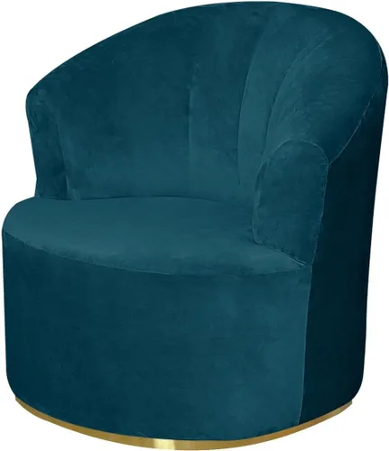 Miniatura 11 de Funda de terciopelo para silla giratoria de barril giratorio, funda elástica para silla decorativa de barril para sillón, funda de sofá moderna