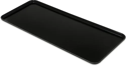 Carlisle FoodService Products 1230FMT309 Bandeja de exhibición de servicio de alimentos, 30 x 12 pulgadas, color negro (paquete de 12)