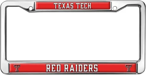 Miniatura 57 de Texas A&M University - Texarkana Mascot - Marco de metal estándar para placa de matrícula de tamaño completo