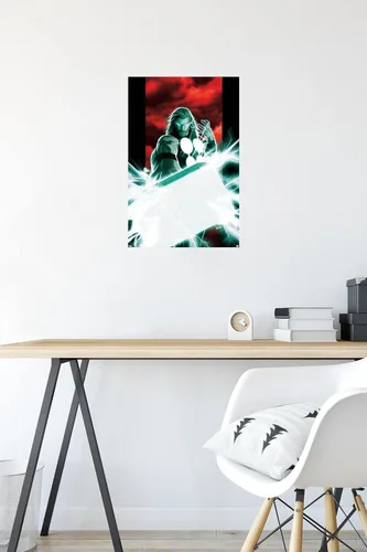 Miniatura 4 de Trends International Marvel Comics - Thor - Mjolnir Wall Poster, 14.725" x 22.375", Premium Unframed Version Versión premium sin marco