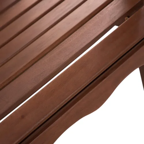 Miniatura 8 de Elk - Silla Adirondack de madera de eucalipto para patio al aire libre de 34 pulgadas de ancho para patio al aire libre, terraza, playa, jardín