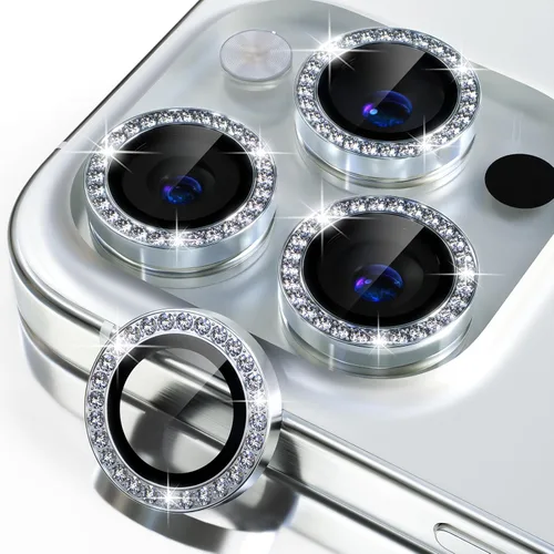Miniatura 61 de Misea Compatible con iPhone 17 Pro/iPhone 17 Pro Max Protector de Lente de Cámara Brillante, Vidrio Templado 9H Cubierta de Cámara Protector