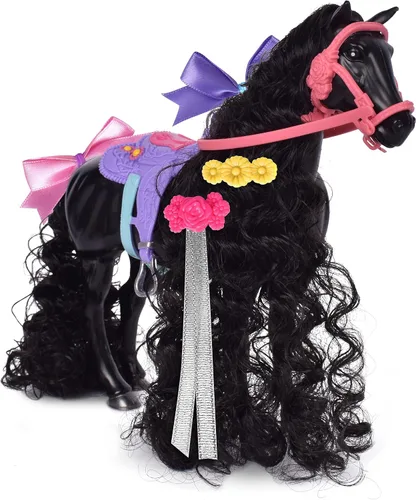 Miniatura 4 de Sunny Days Entertainment, Glam-R-Ranch Raven Dream - Juguete de caballo con accesorios