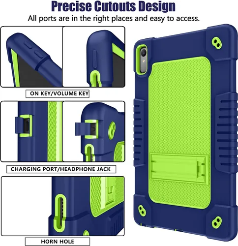 Miniatura 2 de Funda para Lenovo Tab P11 de 2ª generación, para Lenovo Tab P11 Gen 2, correa de hombro híbrida a prueba de golpes para niños, funda protectora