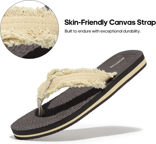 Miniatura 6 de NORTIV 8 Sandalias de playa cómodas y ligeras para hombre