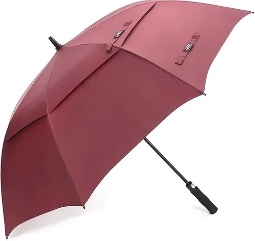 Miniatura 27 de G4Free Paraguas de Golf Automático Abierto de 47/54/62/68 Pulgadas de Tamaño Extra Grande con Doble Cubierta Ventilada Resistente al Viento e