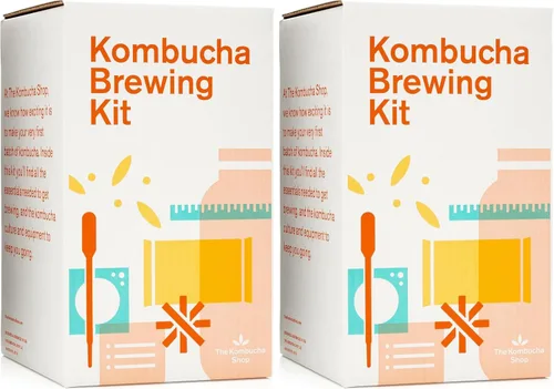 Miniatura 8 de The Kombucha Shop Kit de inicio de kombucha orgánico – El kit de preparación de 1 galón incluye todos los elementos esenciales necesarios