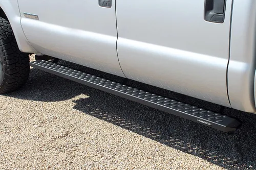Miniatura 9 de Raptor Series Estribos Pasos 6.5in Ancho Sawtooth Grip Aluminio Negro Parte 2103-0344BT
