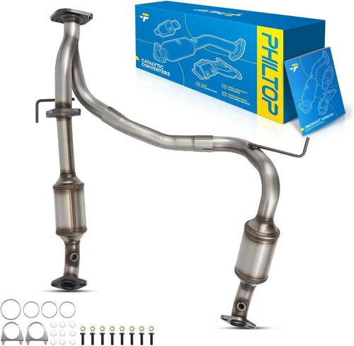 Miniatura 49 de PHILTOP Kit de convertidor catalítico de alto flujo apto para 2001-2005 Civic 1.7L DX/GX/HX/LX/LX Special Edition/Value Package (modelos execept EX)