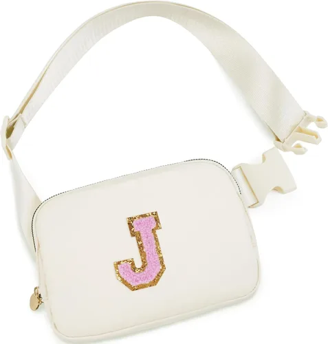 Miniatura 57 de Bolsa de cinturón para niñas y mujeres, bolsas cruzadas, riñonera, riñonera personalizada, Negro, Small