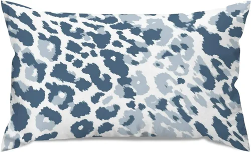 Miniatura 37 de Fundas de almohada con estampado de leopardo y guepardo negro y marrón, 12 x 18 pulgadas, fundas de cojín de granja para sofá, sala de estar