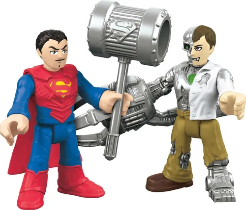 Miniatura 5 de Fisher-Price Imaginext DC Super Friends, Superman y Metallo